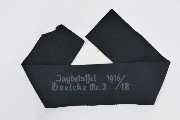WK1 armband - Jagdstaffel Boelcke Nr.2 1916/18 - fabric section