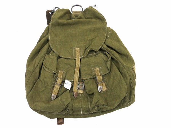 WW2 Wehrmacht Original Tropical Web Backpack Afrikakorps / also Late War #4