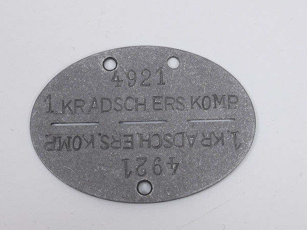 Identification badge 1st Kradschützen replacement company