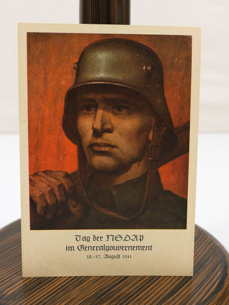 #69/ Propaganda postcard / PK 3.Reich NSDAP Generalgouvernement Krakow 1941