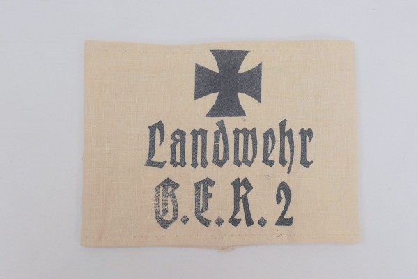 WK1 Armband 2nd Landwehr - Division G.E.R.2