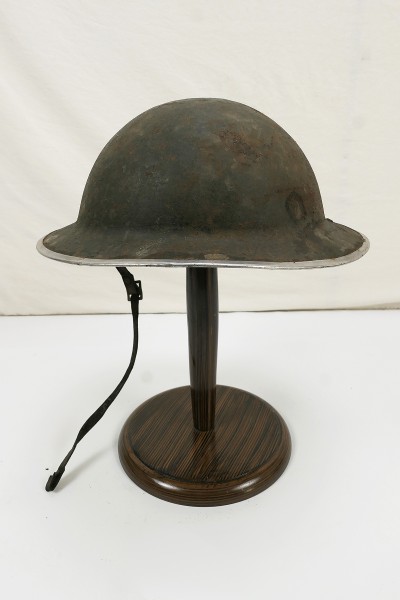 Original WW2 plate helmet English Brodie steel helmet British Army #23