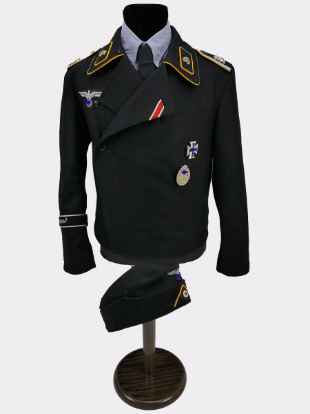 Wehrmacht uniform ensemble Panzer Aufklärer Panzerjacke GROßDEUTSCHLAND + shuttle