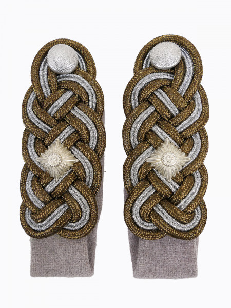 Waffen SS epaulettes ANTIK shoulder boards SS Gruppenführer u. General for sewing in