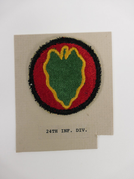 Original US ARMY WW2 Infantry Division Badge Patch - 24th Infantry Division Badge