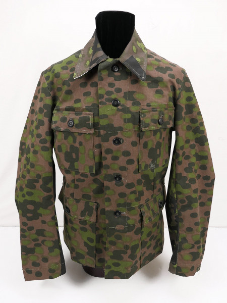 Waffen SS VT camouflage jacket field blouse four-pocket skirt POLYSPOT from museum liquidation