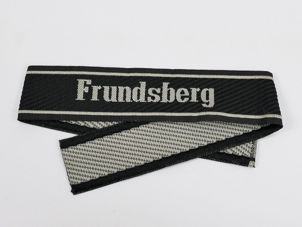 Wehrmacht Elite BEVO sleeve band Waffen SS Division FRUNDSBERG sleeve stripes