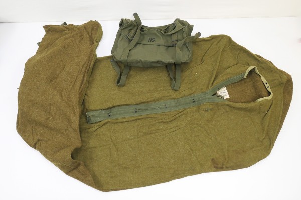 #1 US Pack Field Cargo M-1945 bag + US Wool Sleeping Bag Sleeping bag
