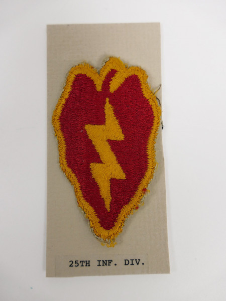 Original US ARMY WW2 Infantry Division Badge Patch - 25th Infantry Division Badge