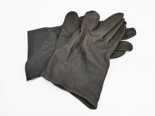 Luftwaffe paratrooper vintage leather gloves size 9 RBNr.