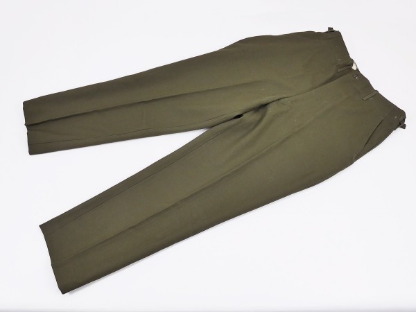 Korea War US Trousers Field Wool-Nylon Serge 18oz. Medium /R Uniform Trousers Field Trousers