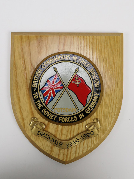Wall plaque British Commanders in Chief Mission to the Soviet Forces POTSDAM BRIXMIS
