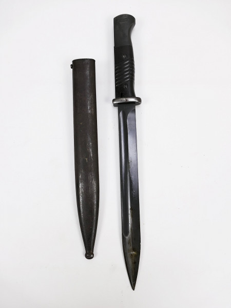 Wehrmacht bayonet M84/98 K98 / side rifle ddl 1940 with scabbard