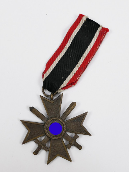 Original War Merit Cross 2nd Class with Swords KVK 1939 on ribbon