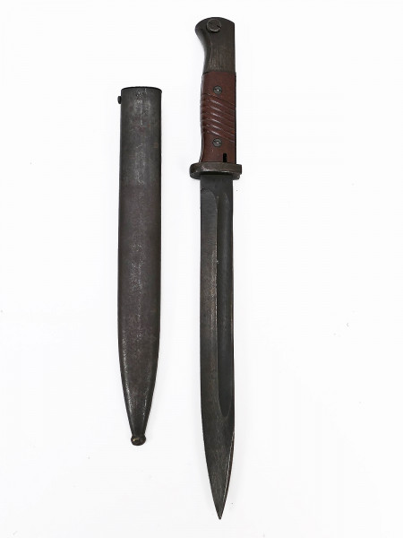 Wehrmacht bayonet M84/98 K98 / sidearm 44 asw with scabbard