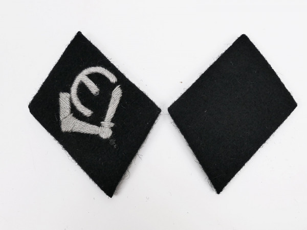 Collar mirror SS Schütze 20th Volunteer Waffen SS Grenadier Division Estonia Estonian No.1
