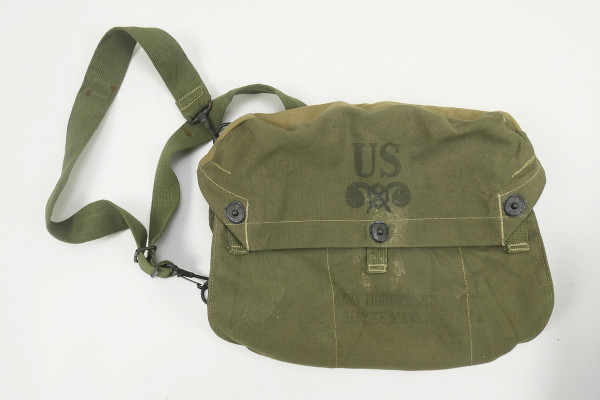 US ARMY WW2 Lightweight Service Mask Bag