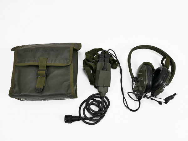 AN/ PRC-343 DUAL Personal Role Radio Set Selex Marconi H4855 Handheld Radio Headset