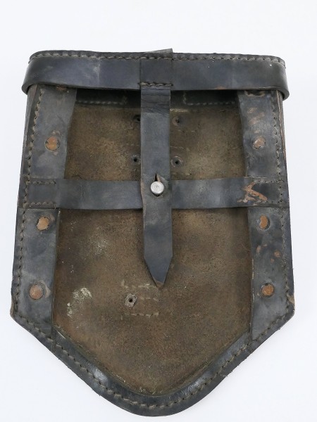 WW2 Wehrmacht folding spade bag leather bag for folding spade