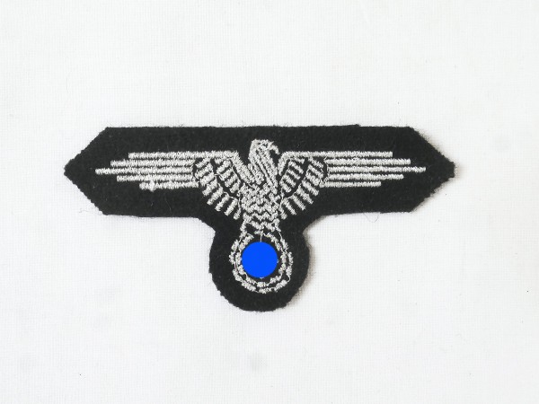 badge elite eagle sleeves silver thread embroidered variant for field blouse service-skirt officer