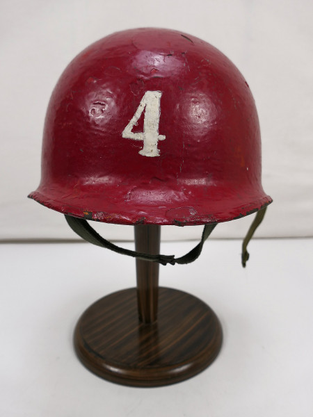 US Type M1 steel helmet fireman helmet + liner and 2 chin straps