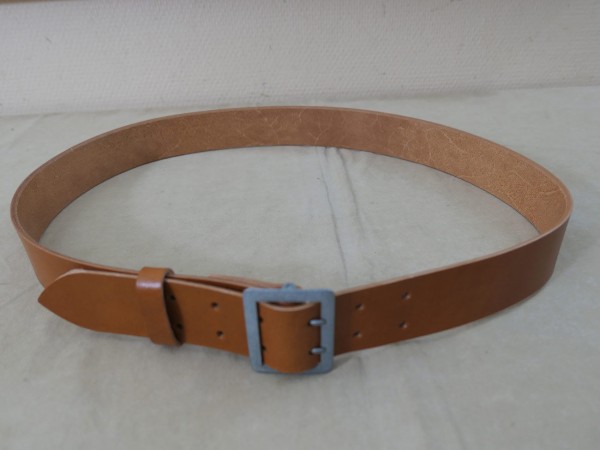 Brown double thorn belt 45mm belt leather belt Air Force / 110-130cm selectable