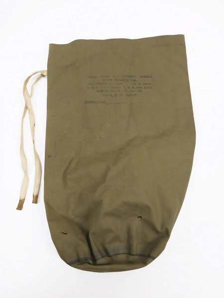 US ARMY Bags Food Waterproof Jungle 1943? small waterproof bag / sack