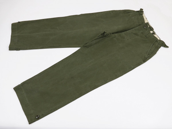 #2 Single piece - US WW2 M1937 Field Trousers M37 Mustard Field Trousers Wool - 40 Inch-Copy