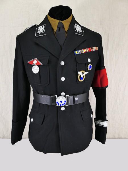 Black Uniform Ensemble General Elite M32 After Template Heinrich Himmler