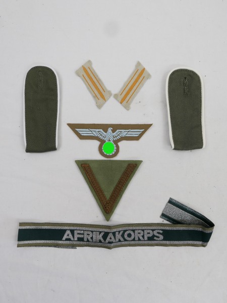 set of effects badge weapons elite sleeve eagle + collar mirror for SS-Scharführer