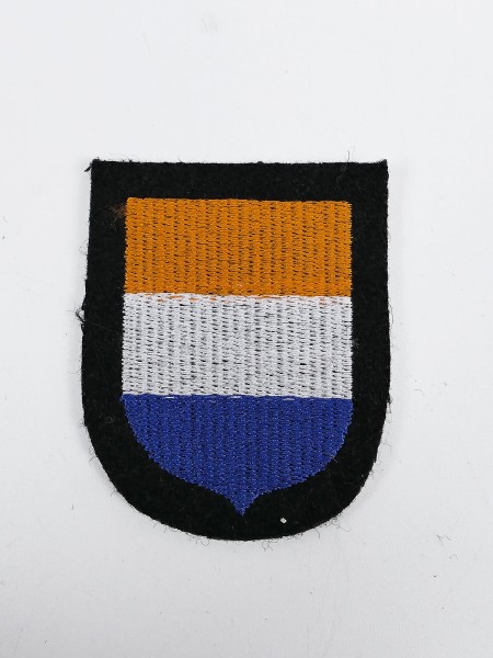 Sleeve badge coat of arms for Dutch volunteers in the Division Nordland / Waffen SS