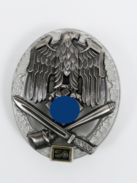 General storm badge JFS with mission number 50