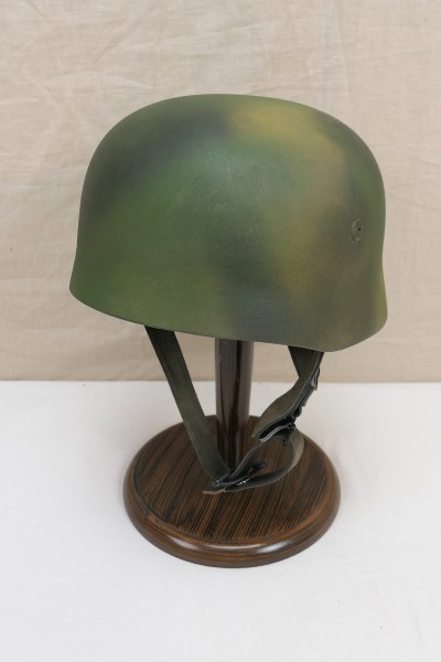 Paratrooper helmet steel helmet M38 air force with inside helmet - camouflage camouflage / head size 59