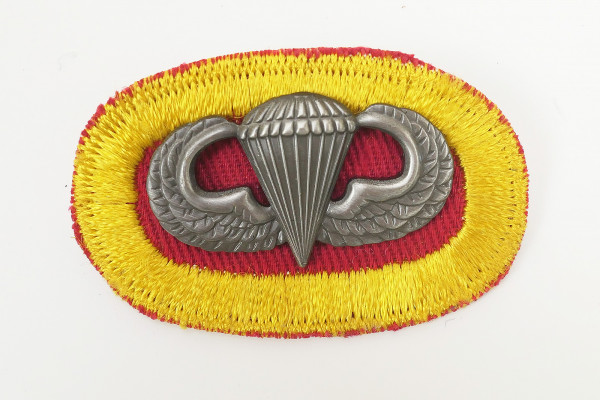 US Parachute Patch badge parachutist badge jump wings oval