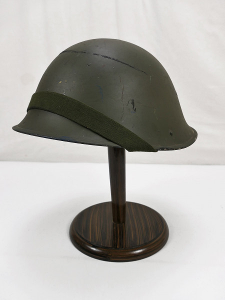 British Army Turtl steel helmet with chinstrap and lining