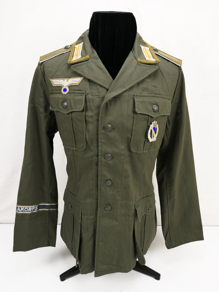 Afrikakorps army tropical blouse field blouse M40 uniform DAK size 50 from collection liquidation