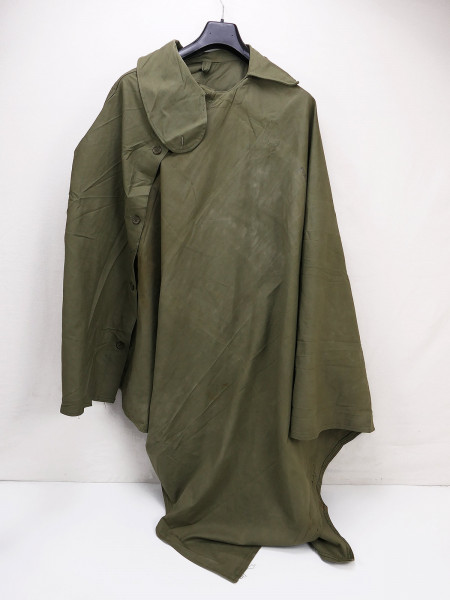WW2 British Army MKVII Waterproof Cape / Ground Sheet Rain Cloak Underlay 1945