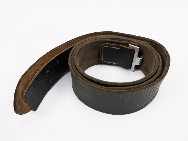 Wehrmacht vintage leather belt 114cm belt leather belt