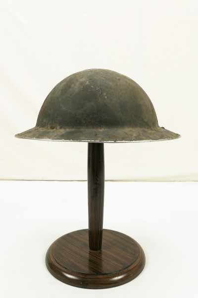 Original WW2 plate helmet English Brodie steel helmet British Army #19