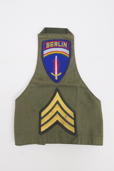 US Army armband Berlin Allied + Sergeant rank insignia