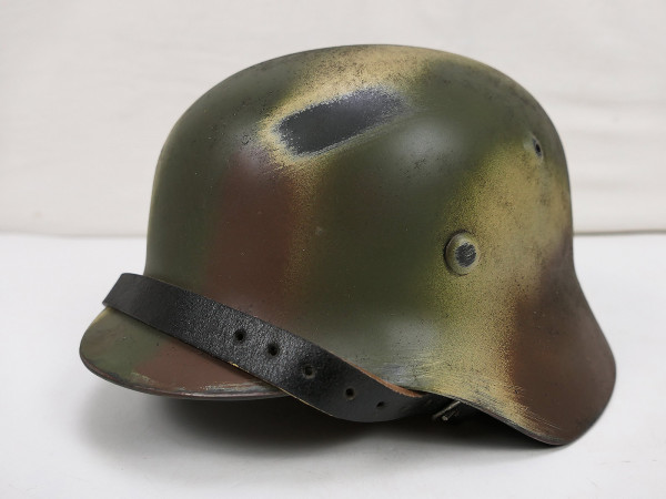 Wehrmacht Waffen SS steel helmet M40 NORMANDIE camouflage helmet size 57/58