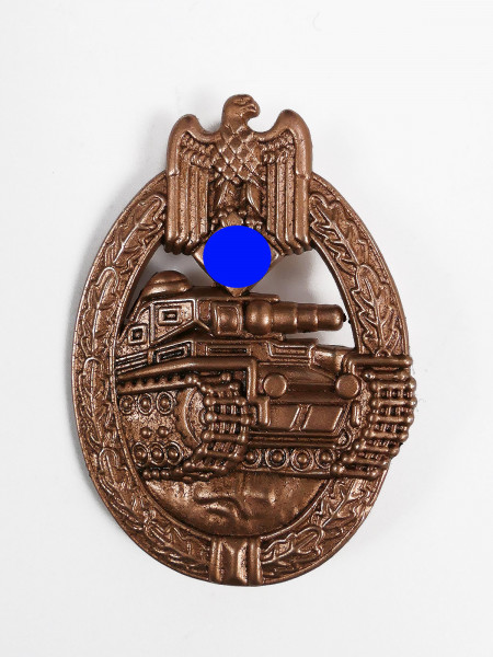 Wehrmacht armored combat badge in bronze level