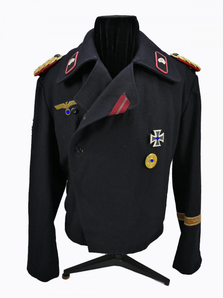 Wehrmacht Uniform Panzer General Dr. Franz Bäke Panzer blouse Feldherrnhalle Panzer jacket