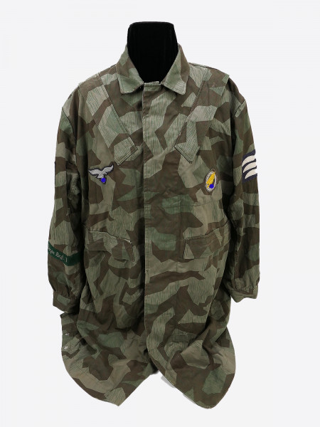 LW Fallschirmjäger Bone Bag FJ Blouse Size XXL Splittertarn Fallschirmschützenabzeichen Rgt. 1