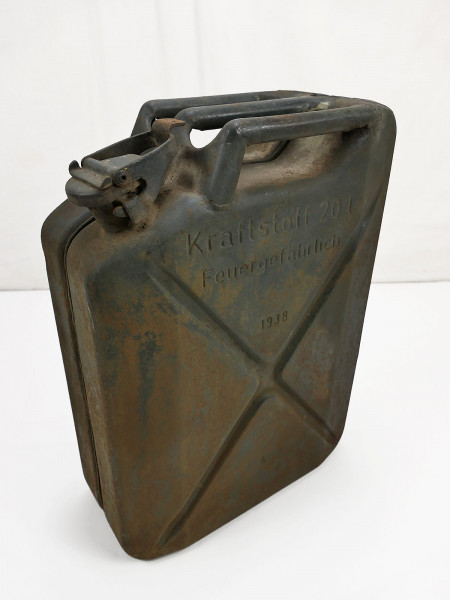 Original Wehrmacht fuel canister early piece 1938 unit canister 20L BAUTZEN