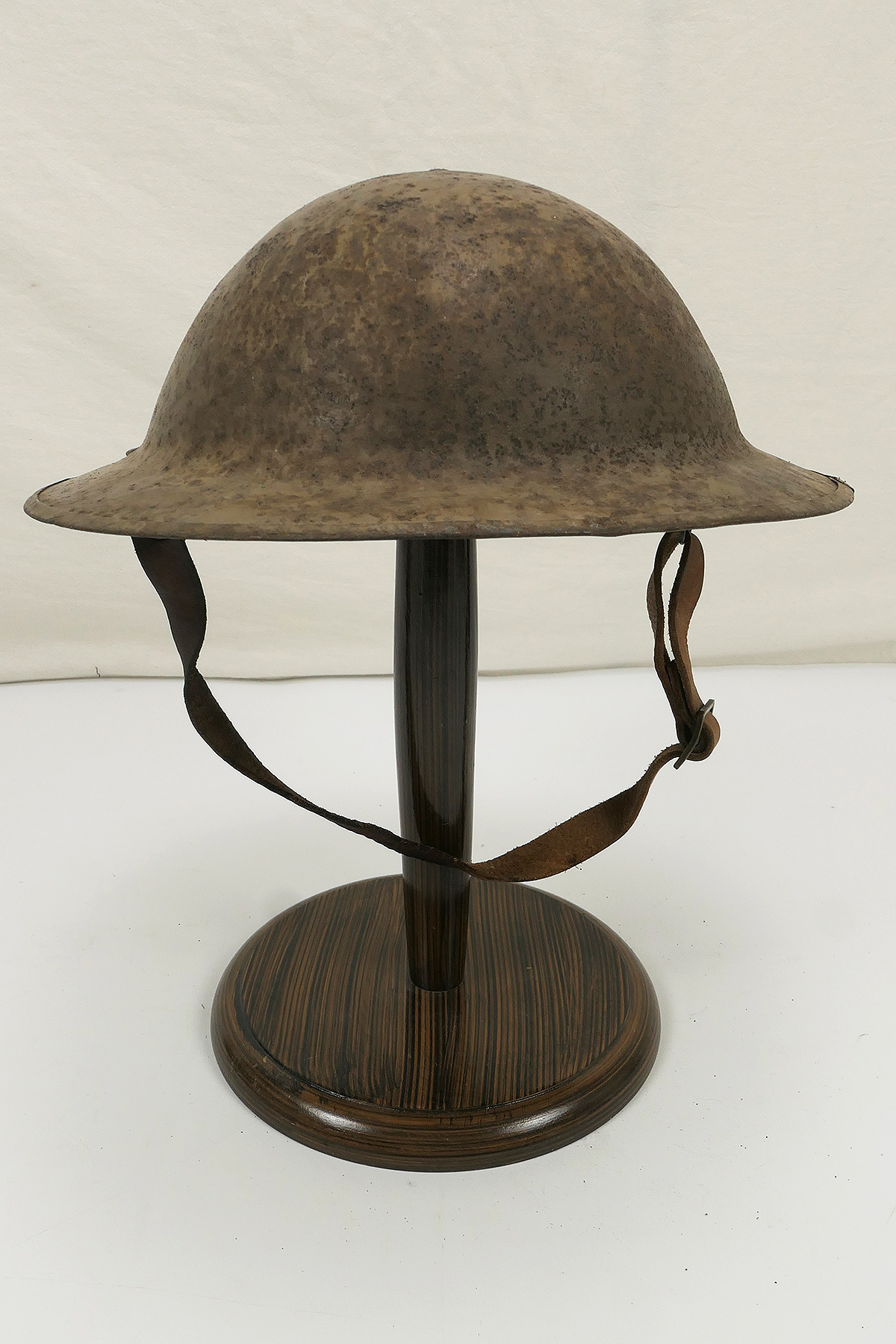 Original WW2 plate helmet English Brodie steel helmet British Army