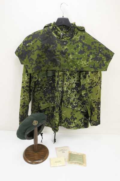 Denmark Combat camouflage Jacket green Flecktarn HMAK 1995 Field pants Camouflage jacket DK