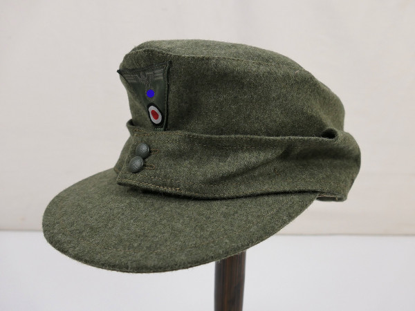 Wehrmacht M43 field cap army size 58 with trapeze effects cap eagle