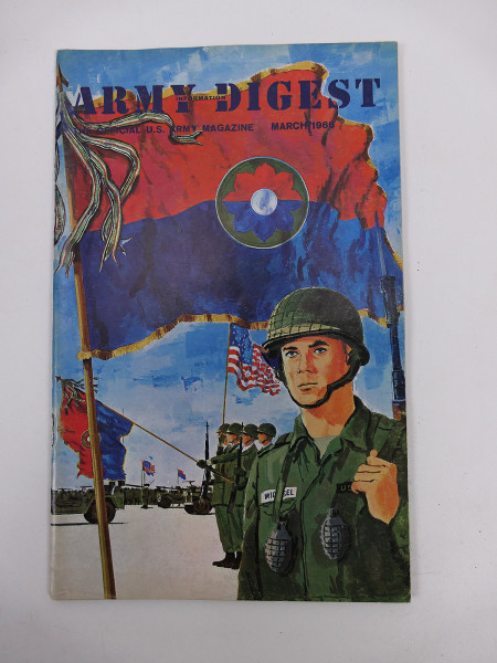 US ARMY Information Digest Heft Magazin Zeitschrift NAM Vietnam March 1966