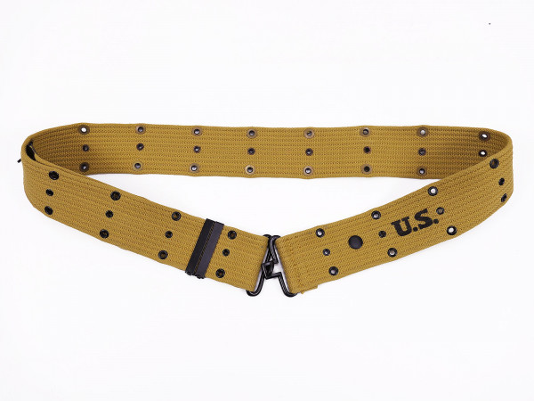 US Army WW2 M-1936 Pistol Belt Hole Belt Khaki 130cm